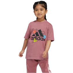adidas Sportswear Positivity Table Graphic T-Shirt Kinder AFAK - precri 104