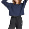 adidas Sportswear All SZN Ribbed V-Neck Sweatshirt Damen AA35 - legink M
