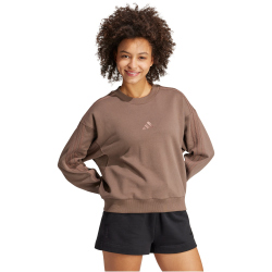 adidas Sportswear All SZN French Terry 3-Streifen Loose Sweatshirt Damen AETF - earstr M