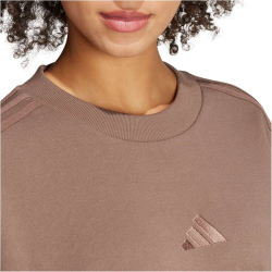adidas Sportswear All SZN French Terry 3-Streifen Loose Sweatshirt Damen AETF - earstr M