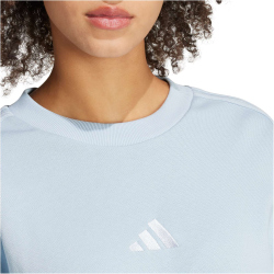 adidas Sportswear All SZN French Terry 3-Streifen Loose Sweatshirt Damen AEWP - wonblu XS