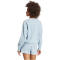 adidas Sportswear All SZN French Terry 3-Streifen Loose Sweatshirt Damen AEWP - wonblu M