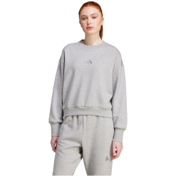 adidas Sportswear All SZN Loose Sweatshirt Damen 83F7 - mgreyh S
