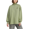 adidas Sportswear All SZN Fleece Loose Fit 1/4-Zip Sweatshirt Damen A98F - tengrn S