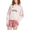 adidas Sportswear Tiro Cut 3-Streifen Fleece Hoodie Damen AFB1 - sanpin/precri S
