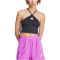 adidas Sportswear Tiro Cut 3-Streifen Summer Triangle Tanktop Damen 095A - black XXS