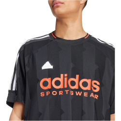 adidas Sportswear House of Tiro Jacquard T-Shirt Herren 095A - black M