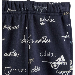 adidas Sportswear Brand Love Jogginganzug Kinder AA35 - legink/white 98