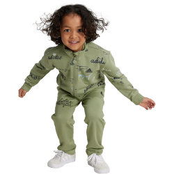 adidas Sportswear Brand Love Trainingsanzug Kinder A98F - tengrn/legink/prloin 104