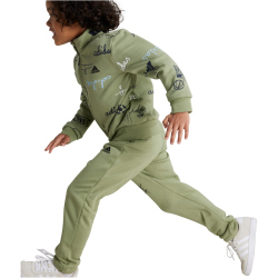 adidas Sportswear Brand Love Trainingsanzug Kinder A98F - tengrn/legink/prloin 104