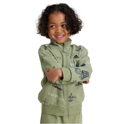 adidas Sportswear Brand Love Trainingsanzug Kinder A98F - tengrn/legink/prloin 104