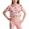 adidas Sportswear Brand Love Cropped T-Shirt Kinder AFAP - sepisp/black 128