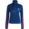 adidas Sportswear Iconic Wrapping 3-Streifen Snap Sweatshirt Damen AD8Q - navblu/betsca XS