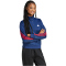 adidas Sportswear Iconic Wrapping 3-Streifen Snap Sweatshirt Damen AD8Q - navblu/betsca XS