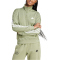 adidas Sportswear Iconic Wrapping 3-Streifen Snap Sweatshirt Damen A98F - tengrn/white XS