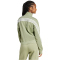 adidas Sportswear Iconic Wrapping 3-Streifen Snap Sweatshirt Damen A98F - tengrn/white XS