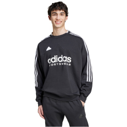 adidas Sportswear House of Tiro Fleece Sweatshirt Herren 095A - black/white M