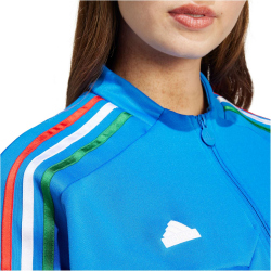 adidas Sportswear Tiro Cut 3-Streifen Trainingsjacke Damen 040A - blue/green XXS