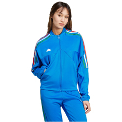 adidas Sportswear Tiro Cut 3-Streifen Trainingsjacke Damen 040A - blue/green XXS