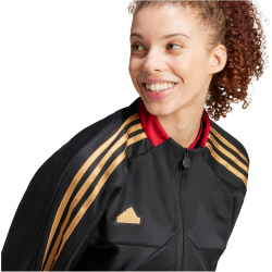 adidas Sportswear Tiro Cut 3-Streifen Trainingsjacke Damen 095A - black/tmvire XS