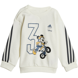 adidas Sportswear Disney Micky Maus Baby-Jogginganzug 08S1 - owhite/carbon/semspa 68