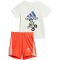 adidas Sportswear Disney Micky Maus Baby-Set (T-Shirt + Shorts) 08S1 - owhite/prloin/semspa 62
