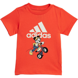 adidas Sportswear Disney Micky Maus Baby-Set (T-Shirt + Shorts) A0TB - brired/owhite/semspa 68
