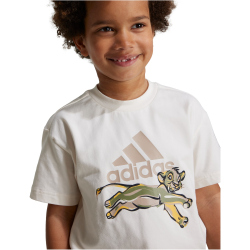 adidas Sportswear Disney Der K&ouml;nig der L&ouml;wen T-Shirt Kinder 077A - cwhite/wonbei/semspa 116