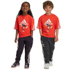 adidas Sportswear Disney Micky Maus Jogginghose Kinder AAGG - carbon/owhite 104