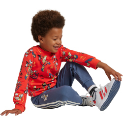 adidas Sportswear Disney Micky Maus Jogginganzug Kinder A0TB - brired/multco 104