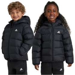 adidas Sportswear Synthetic Down Daunenjacke Kinder 095A - black/black/black 110