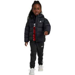 adidas Sportswear Synthetic Down Daunenjacke Kinder 095A - black/black/black 110