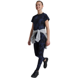 adidas Sportswear Future Icons Camo Printed T-Shirt Kinder 095A - black/legink/black 128