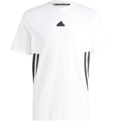 adidas Sportswear Future Icons 3-Streifen T-Shirt Herren 001A - white M