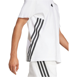 adidas Sportswear Future Icons 3-Streifen T-Shirt Herren 001A - white M