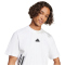 adidas Sportswear Future Icons 3-Streifen T-Shirt Herren 001A - white M