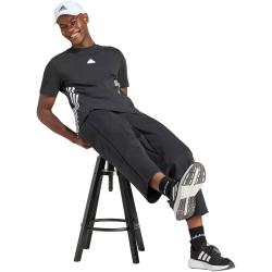 adidas Sportswear Future Icons 3-Streifen T-Shirt Herren 095A - black M