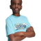 adidas Sportswear Camo Linear Graphic T-Shirt Kinder 026A - ltaqua 152