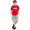 adidas Sportswear Camo Linear Graphic T-Shirt Kinder A091 - scarle 176