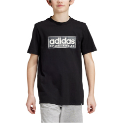 adidas Sportswear Camo Linear Graphic T-Shirt Kinder 095A - black 128
