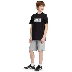 adidas Sportswear Camo Linear Graphic T-Shirt Kinder 095A - black 128