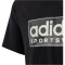 adidas Sportswear Camo Linear Graphic T-Shirt Kinder 095A - black 128