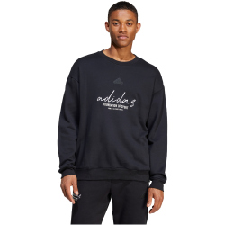 adidas Sportswear Brand Love French Terry Sweatshirt Herren 095A - black M