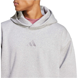 adidas All SZN Hoodie Herren IY4123 - medium grey heather S