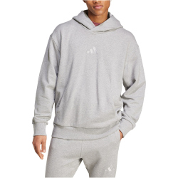 adidas All SZN French Terry Hoodie Herren IY4155 - medium grey heather XL