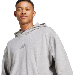 adidas All SZN French Terry Hoodie Herren IY4155 - medium grey heather XL
