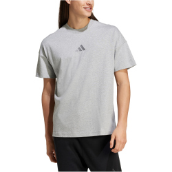 adidas All SZN T-Shirt Herren IY4138 - medium grey heather L