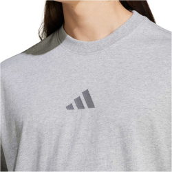 adidas All SZN T-Shirt Herren IY4138 - medium grey heather L