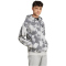 adidas Sportswear Future Icons 3-Streifen Allover Print Kapuzen-Sweatjacke Herren 9603 - multco/gretwo XS