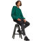 adidas Sportswear Future Icons 3-Streifen Polarfleece Kapuzen-Sweatjacke Herren 024A - cgreen S